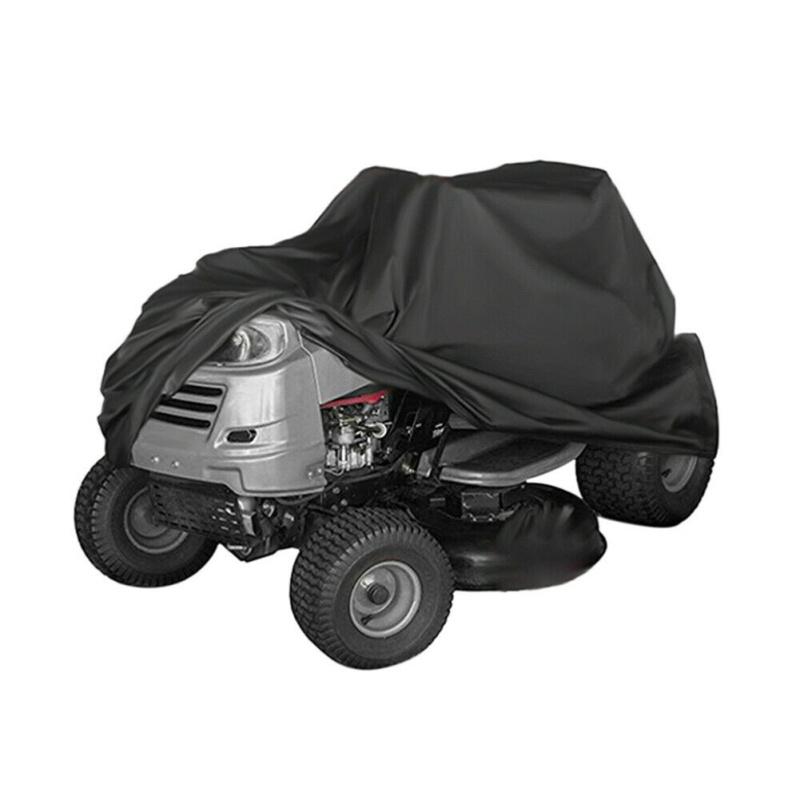 55" Dust Cover Portable Waterproof 210d Oxford Anti-uv/dust/rain For 55 Inch Long Lawn Mower Tractor