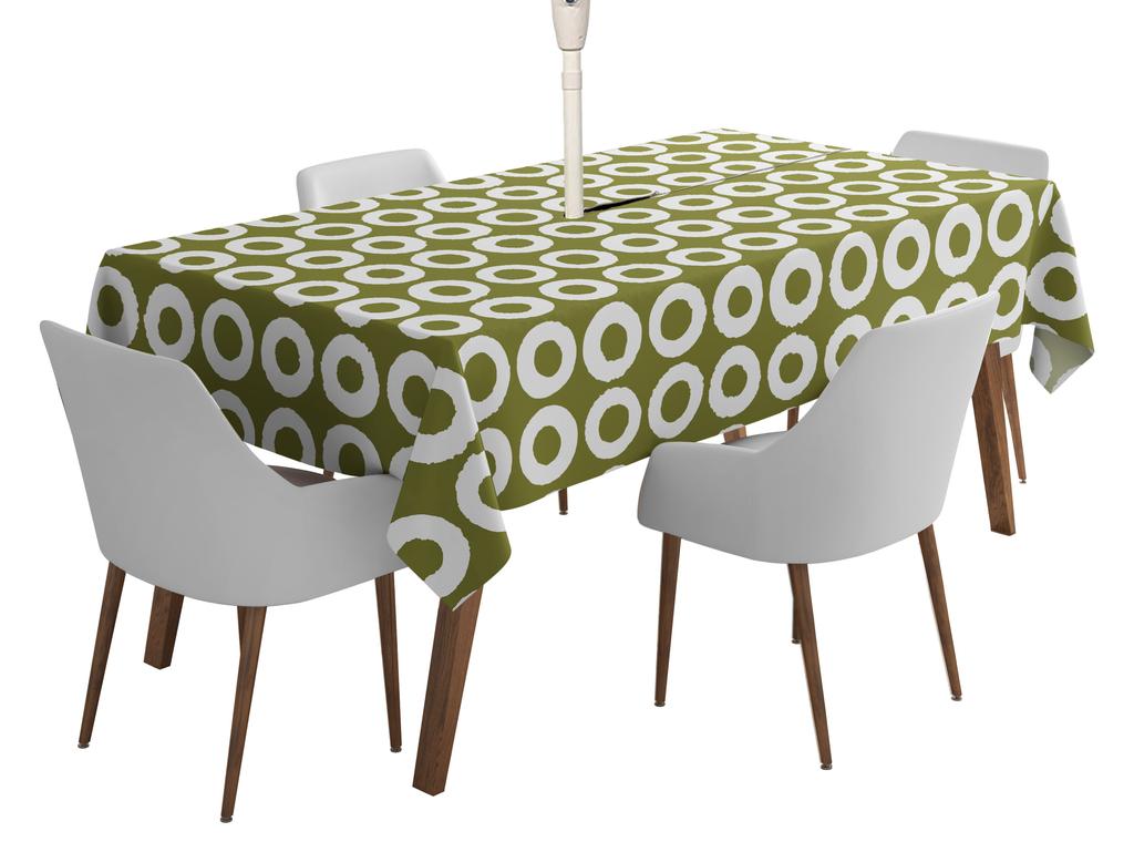 Vargottam Indoor Outdoor  Tablecloth  58x102 Inch  Rectangle  Tablecloth Waterproof Patio  Table  Cloths- Spring Summer  Table