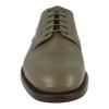 Salvatore Ferragamo Green Gavino Leather Oxfords