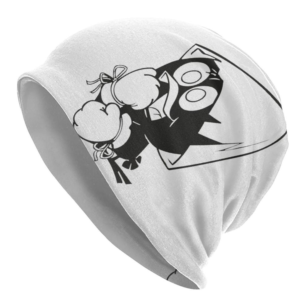 Calimero Skullies Beanies Hats Cartoon Comic Hip Hop Unisex Outdoor Caps Warm Dualuse Bonnet Hat