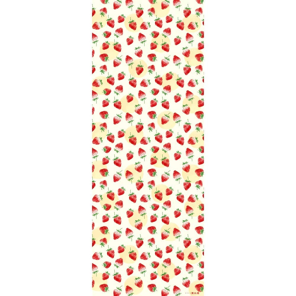 Hamamonyo Tenugui Ripe Strawberries (hand towel) -