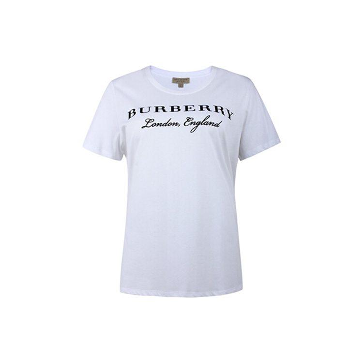 Burberry Regular T Shirt Women's White 40612471