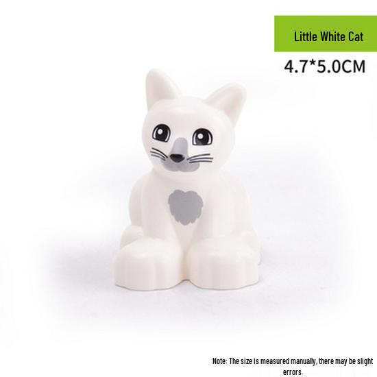 Large Animal Building Blocks: Dinosaur, Tiger, Elephant, Crocodile, Giraffe DIY Educational Toys for Kids