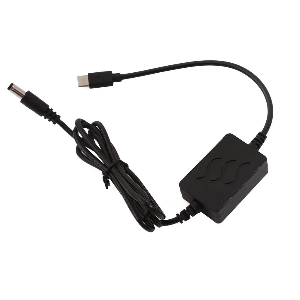 USB TypeC 20V to DC24V 5.5x2.1mm Power Cable 12V 15V 20V In 24V Out for 24V Cameras and Speaker Led Lights Power Supply