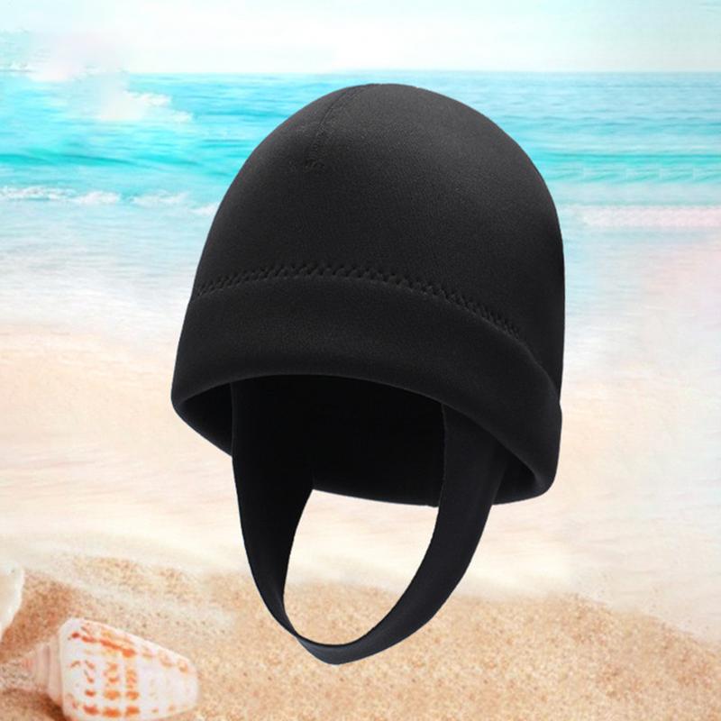 2mm Neoprene Snorkeling Caps UV Protection Warm Diving Hood Wetsuit Beanie Caps For Snorkeling Swimming Surfing Kayaking