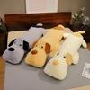 Long Throw Dog Pillow Stuffed Toy Bed Doll With Bedcloth Children Birthday Gift