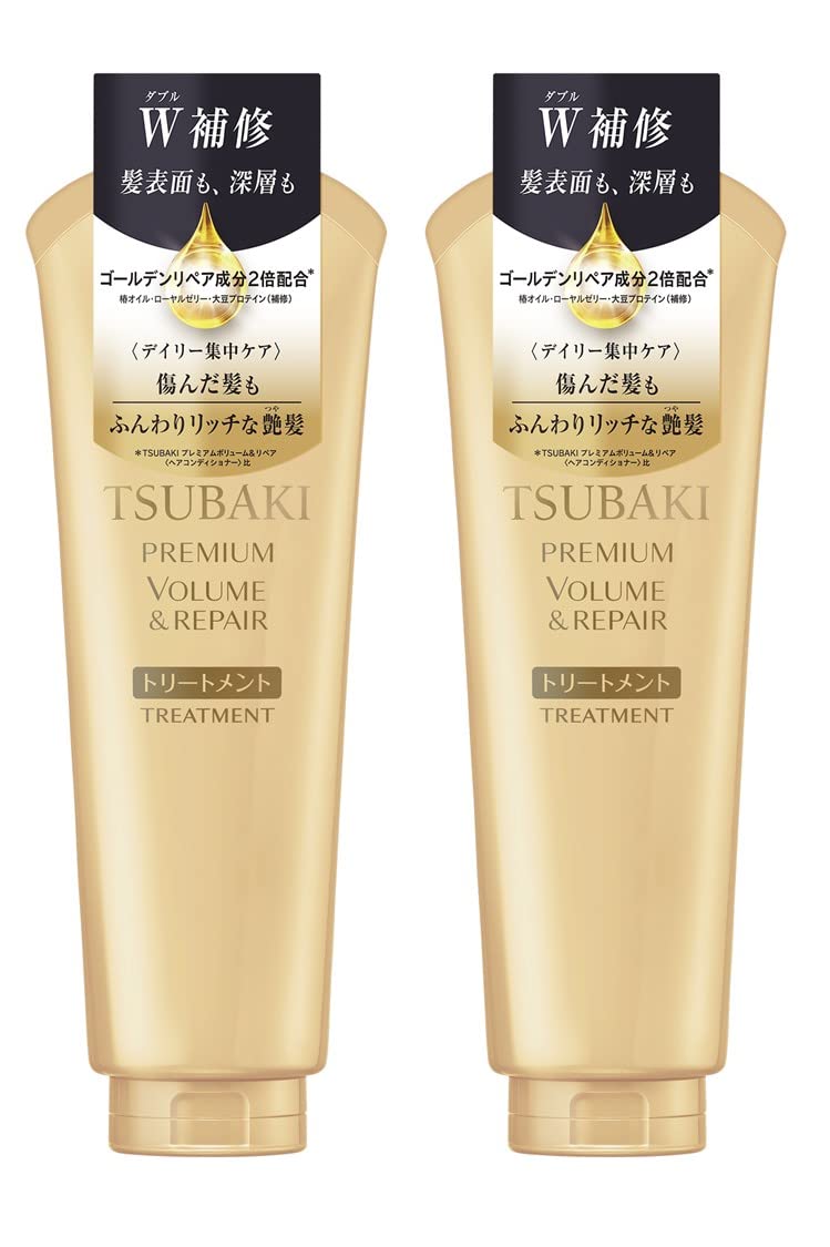 

Shiseido TSUBAKI Premium Repair Treatment Damage Repair 180 г x 2 шт. набор [Оптовая закупка]