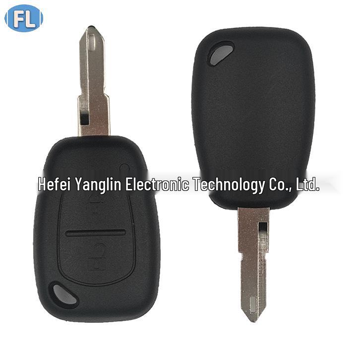 Renault Universal 2-Button Remote Control with Blank Hole, 433MHz Frequency, 46 Chip 7926.