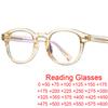 Vintage Fashion Square Polygon Reading Glasses Women Anti Blue Light Computer Glasses Elegant Irregular Frame Presbyopia Eyewear