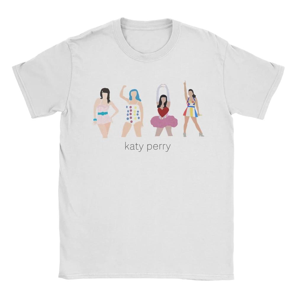 Katys Perrys Cartoons Printed T-Shirt Men Women Amazing Cotton Tee Shirt Round Neck Short Sleeve T Shirt Tops