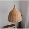 Handmade Rattan Chandelier Lampshade Bamboo Basket Lamp Shade Natural Pendant Lamp for Room Hotel Home Decor Lighting Fixtures