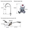 Anica Enjoy Foot-Operated Hot & Cold Mixing Faucet