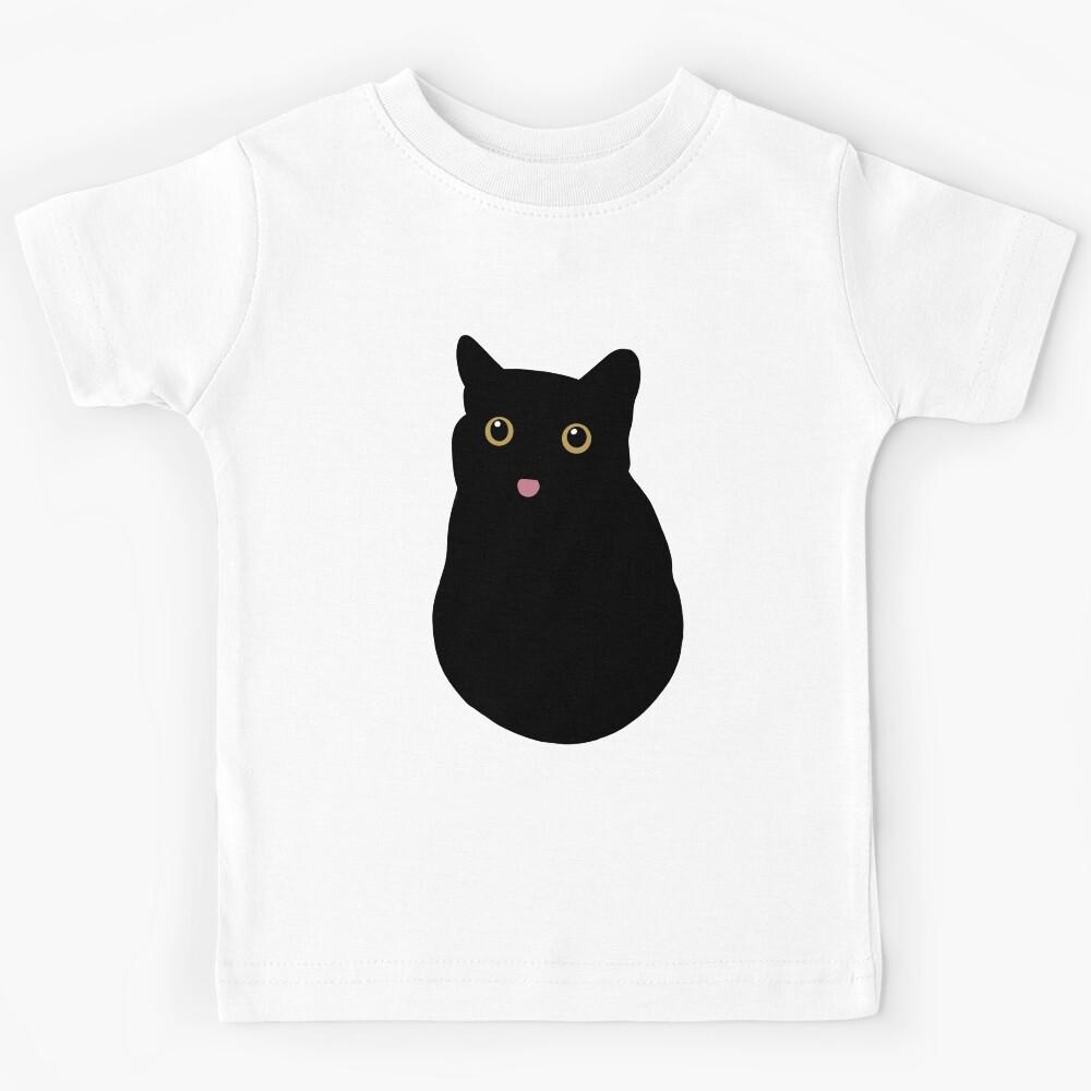 Void Blep, Black Cat, Black Cat Blep, Cat Blep Kids T-Shirt 160