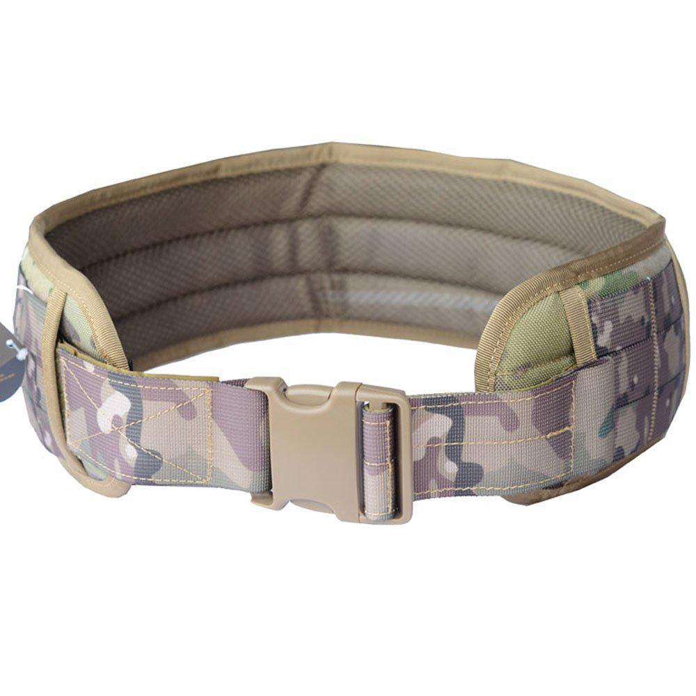 Tiger Leap Tactical Nylon Padded Outdoor Waist Belt for Combat Training