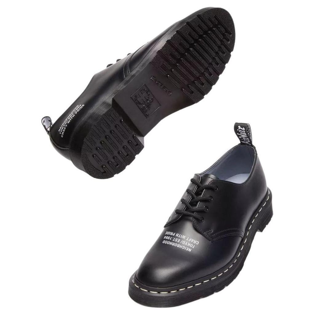 Dr. Martens Smiths NEIGHBORHOOD Black Unisex Sneakers 32235001