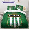 KVMechelen Pattern Bedding Quilt Set Quilt Cover Pillowcase Home Decoration Birthday Gift (1 * duvet cover + 2 * pillowcase, without core)