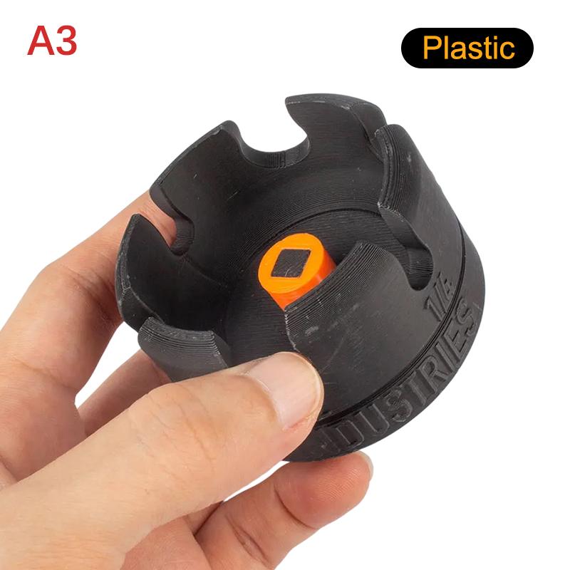 Portable Nut Extractor Tool Quick Removal Nuts And Bolts For Threaded Rods And Nuts In 1/4", 3/8" And 1/2" Sizes Nut Extractor