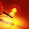 2Pcs T20 Halogen Lamp Glass Daytime Running Light Turn Signal Light Stop Brake Tail Lamp Bulbs 7443 W21/5W Bulbs 7