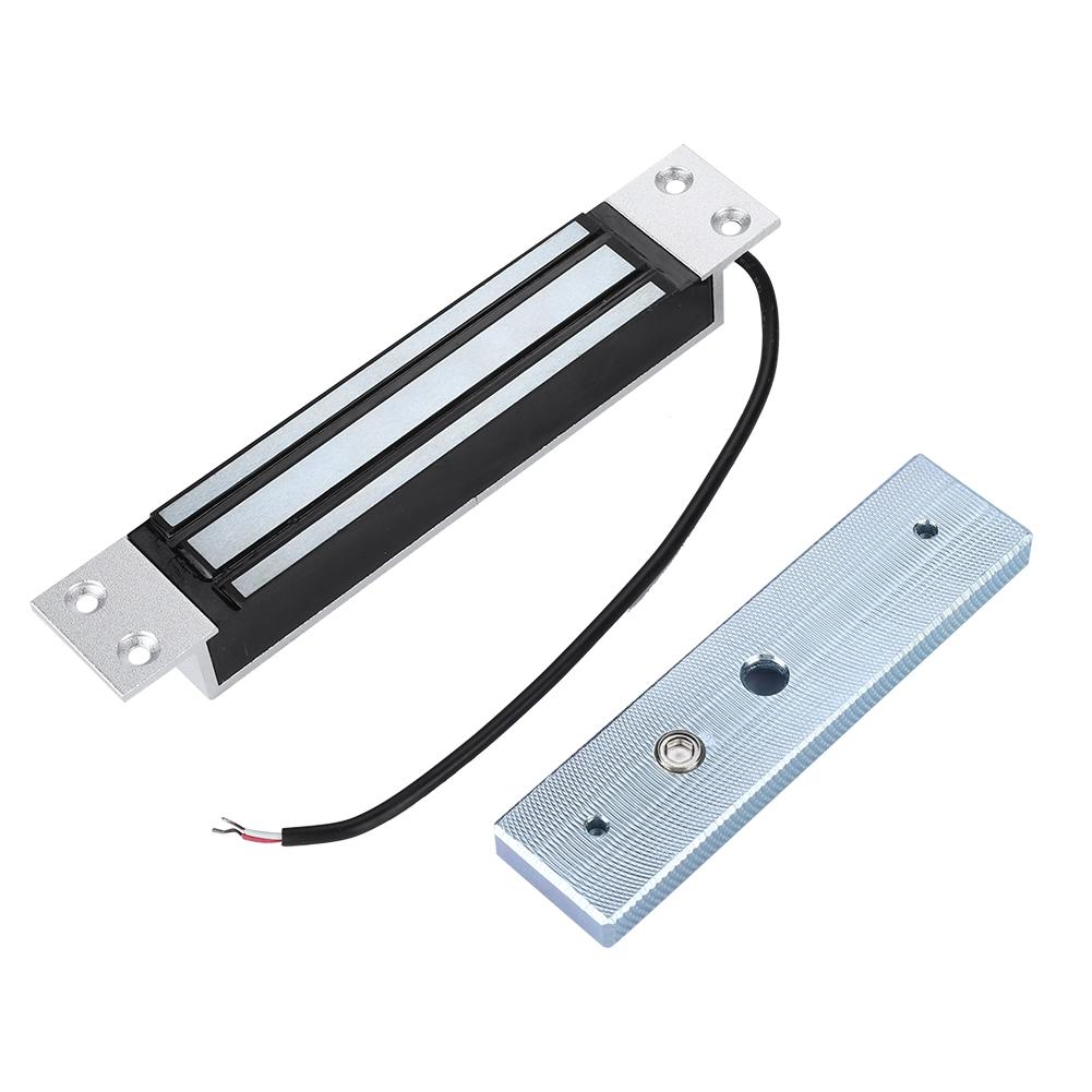 DC12V 180KG/350Lbs Electric Magnetic Lock Holding Force Electromagnet Lock Secure NC Mode