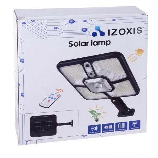 Lampa Solarna 220 Led 15 Cob Ogrodowa Uliczna Czujnik Ruchu Zmierzchu Pilot