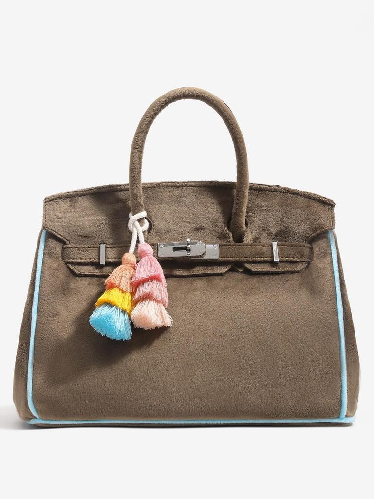 Cross-Border Autumn/Winter 2025 Classic Fashion Large-Capacity Handbag