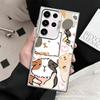 Cartoon Cute Hamster Shockproof Phone Case for Samsung Galaxy S26 Edge S25 Ultra S24 FE S23 Plus S21 Cover Anti Fall Fundas