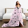 Eyelash Eye Lashes Blanket Flannel Winter Breathable Lightweight Throw Blankets for Bedding Office Bedspreads