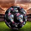Pallone da Calcio Dimensione 5 con Stampa Demon Slayer, Pallone da Calcio Standard per Partite Sportive e Allenamenti di Squadra, Regalo Ideale per i Fan del Calcio
