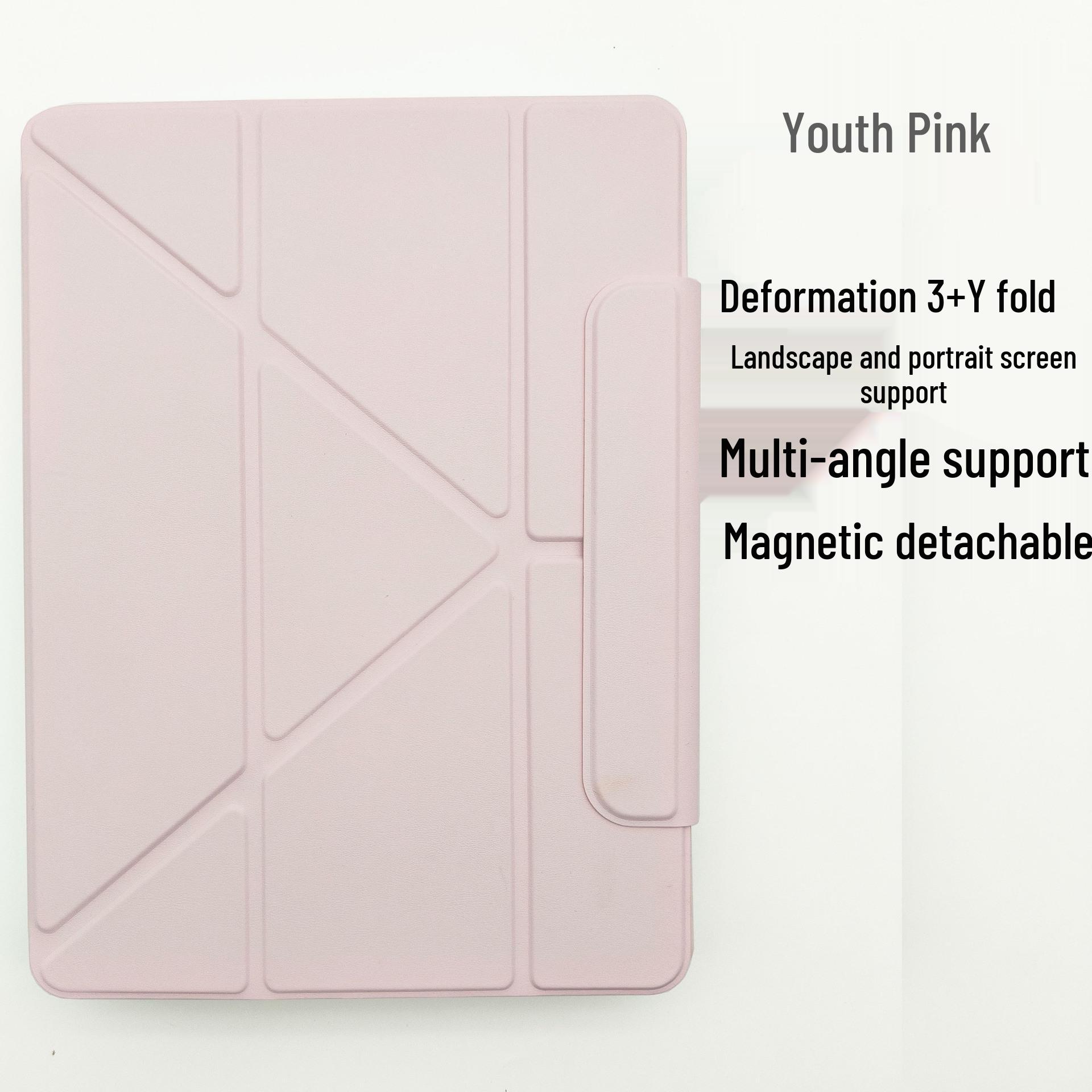 

Защитный чехол-клипса для iPad Air 6 с магнитной двухсторонней фиксацией и Y-образной подставкой 12,9 дюйма iPad Air 2025 (11 inches)