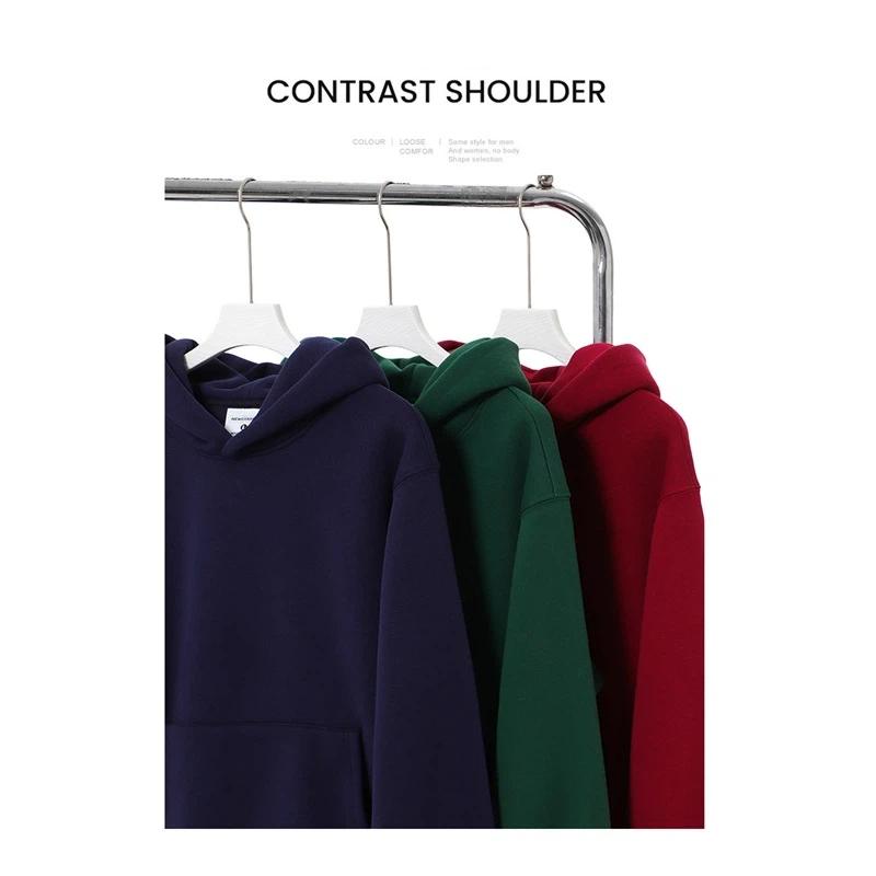  Men's Casual Hoodie Soft Pullover Sweatshirt With Pocket