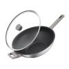 Wok Antiadherente de Titanio Puro de 32 cm