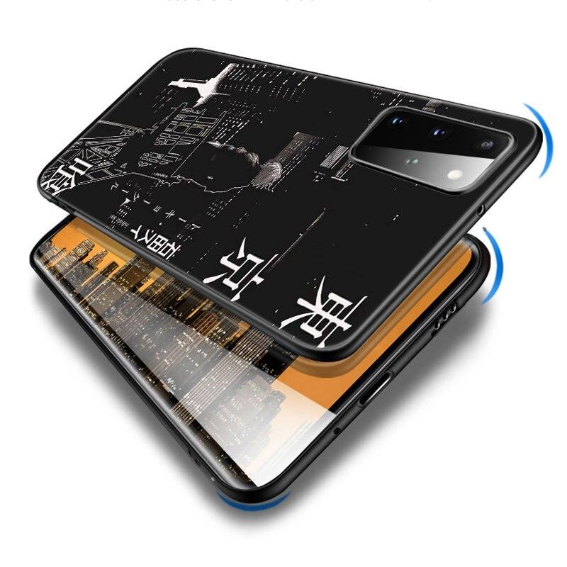 Anime Tokyo Ghoul Telefon Fall Für Samsung Galaxy S20 S21 FE S10 Lite Hinweis 20 10 Lite S8 S9 S10E S10 Plus ultra Schwarze Weiche Abdeckung