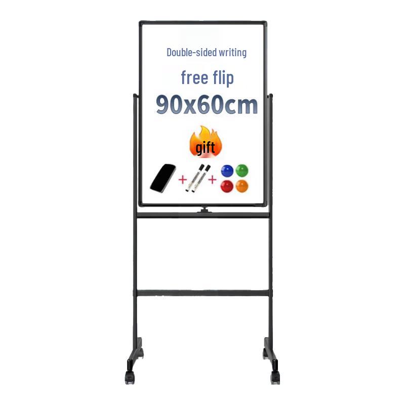 Deli 50104 Magnetic Double-Sided Whiteboard with H-Stand