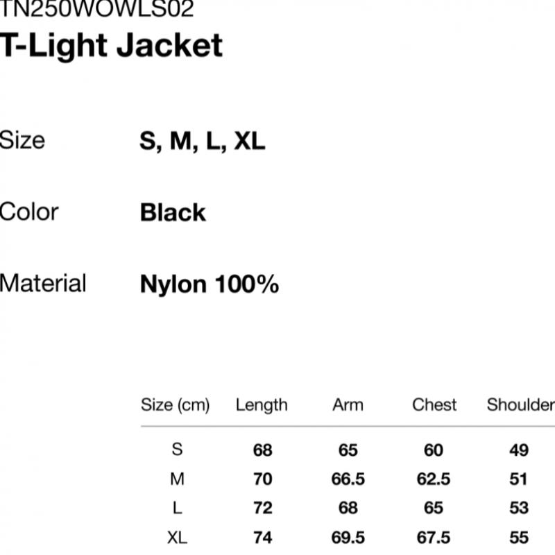 ThIs Is Never ThaT T lighT jackeT Black Ss25
