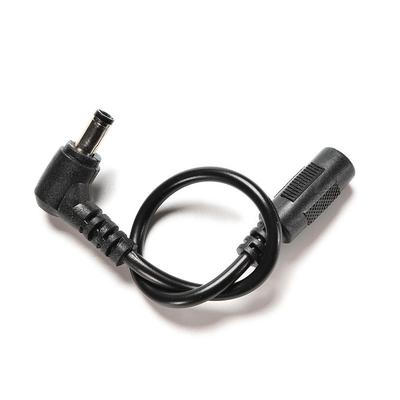 Dc Power Plug 5.5 X 2.5Mm Male Right Angle To 5.5 X 2.1Mm Female Adapter Cable