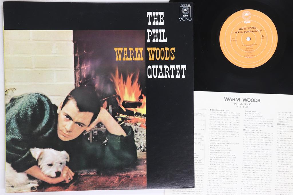 LP Record PHIL WOODS - Warm Woods ECPZ8 EPIC 1973 Japan Jazz Used