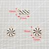 KC Gold Christmas Festival Lollipop Pendant Charms: 3 Styles Colorful DIY Jewelry Accessories