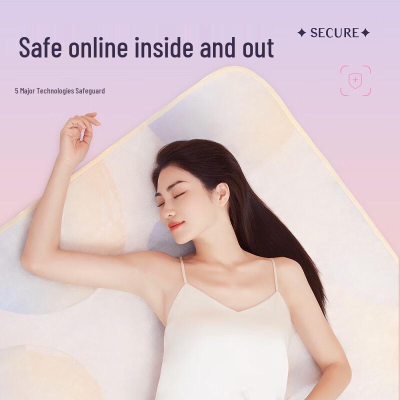 Rainbow Laifei'er Single Electric Blanket