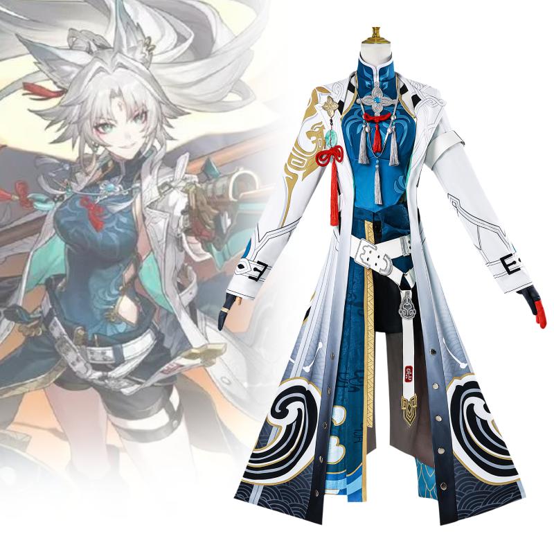 Honkai Star Rail Feixiao Cosplay Costume Anime Party Halloween Outfit Gift Fans