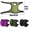 A pair of breathable and thick knee pads, adjustable elasticity, suitable for outdoor weeding/gardening/household chores/dancing