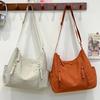 Trendy Women's Nylon Shoulder Bag Large Capacity Lightweight Crossbody Bags for Women Casual Travel Tote Simple Handbag