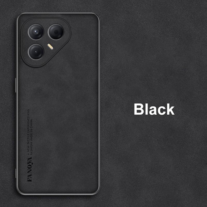 

Для Tecno Pova 7 4G Чохол Розкішний Чохол для Телефону з ПУ Шкіри Для Tecno Pova7 4G Задня Кришка Силіконовий Ударостійкий Повний Захист Коке Tecno Pova 7 4G чорний