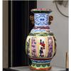 Jingdezhen Keramik, antiker chinesischer Stil Emaille, König der chinesischen Porzellankunst, Wohnzimmer, Heimdekoration, Vase