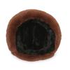New cowhide windproof and cold ear protection cotton hat, piled and thickened winter fur warm hat