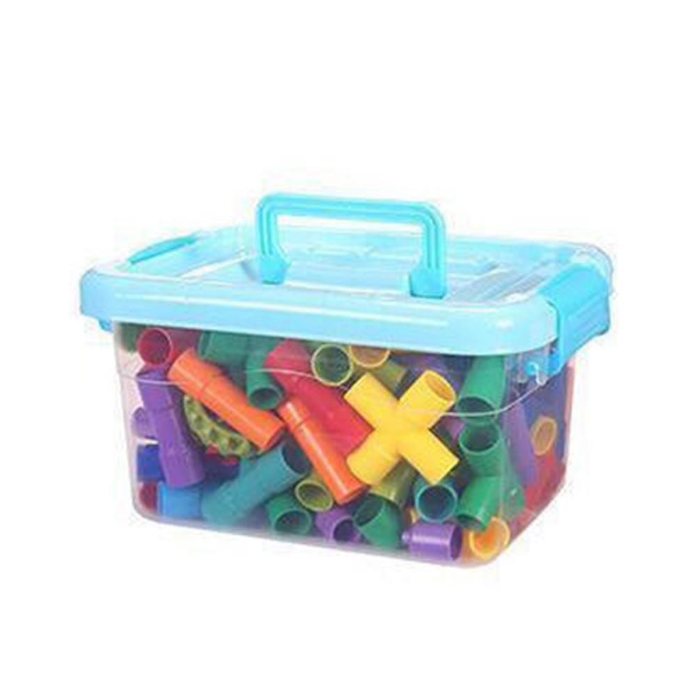 Water Pipe Building Blocks Toys For Kids DIY Educational Toys Designer Construction Birthday Toy For Boys And Girls