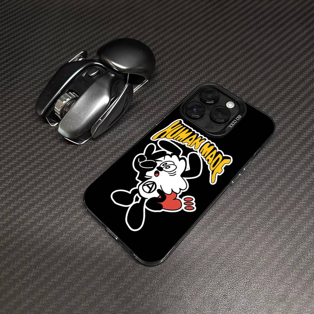 Fashion H-Human M-Made Phone Case For IPhone 16 15 14 13 12 11 Pro Max 17 Plus Colorful Cover