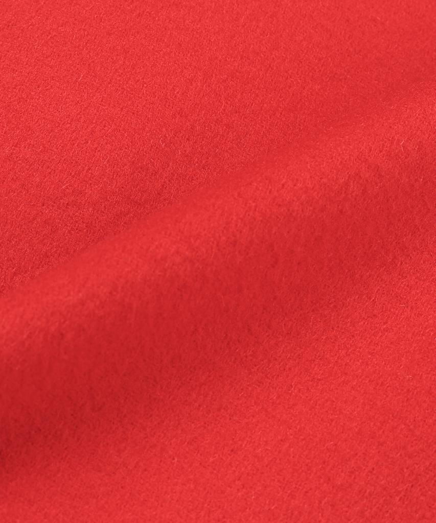 Musee Zaha Merino Wool Handmade Short Coat_Red