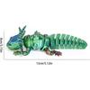 3D Printed Mechanical Salamander 13cm Articulated Animal for Desk Decor Home Office Gifts Room Decor Creative Craft
