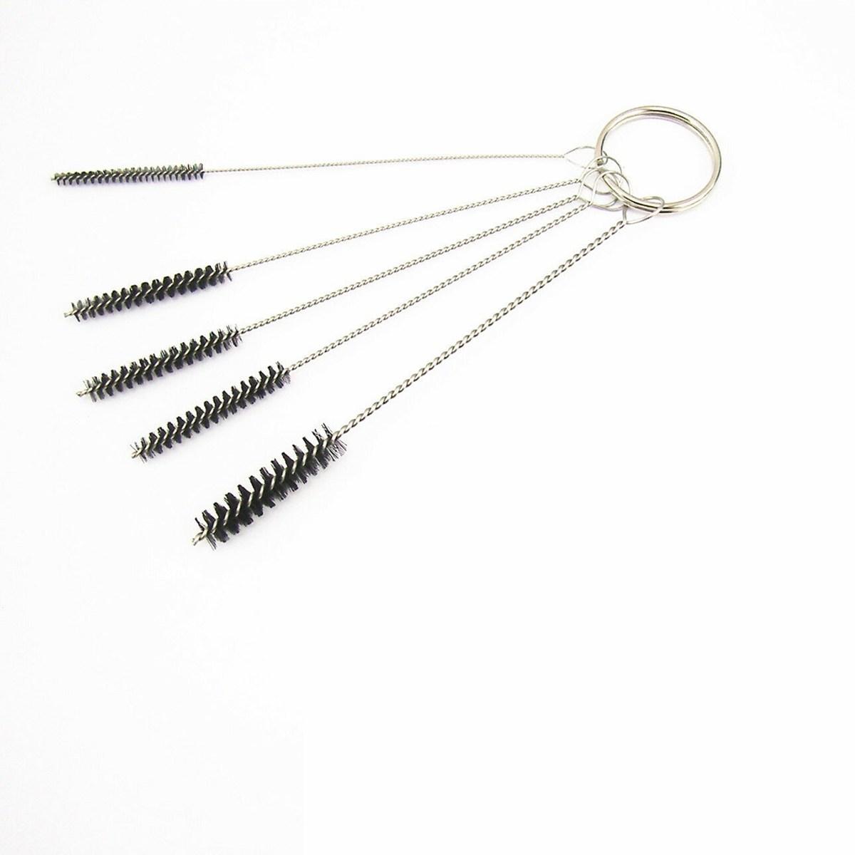 

5 Pcs Motorcycle Car Carburetor Jets Cleaning Tool Brushes For