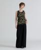 AVIREX DESIGN BELT TUCK DETAIL PANTS, Long Bottoms, Easy Waist, Casual, Loose Fit, Women's, One Size, 010 black, 783-6110601